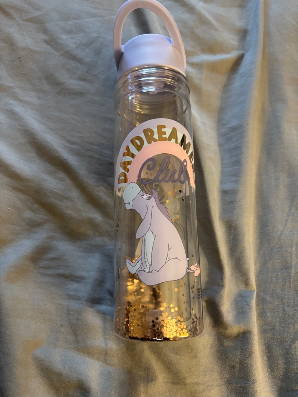 Eeyore Daydreamer water bottle never used